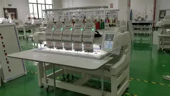 High Speed Five Heads Industrial Embroidery Machine for Stitch Labels (FIT905HC)