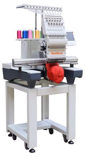 Single Head Sunsure Brand Industrial Embroidery Machine Ss1201-CS
